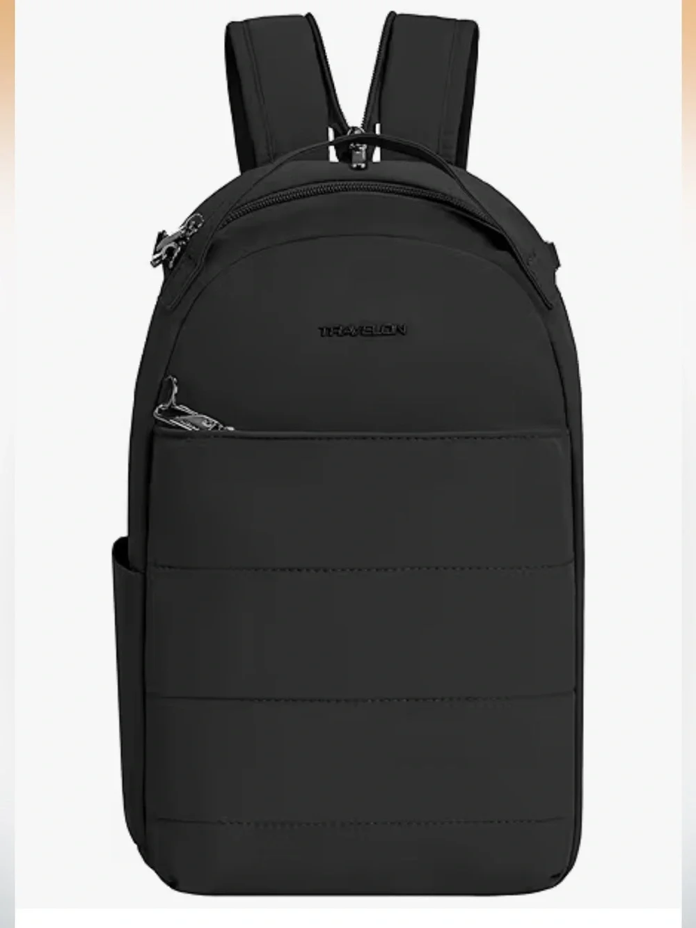 Travelon Black Everyday Anti-Theft Roam Convertible Backpack Sling, bag